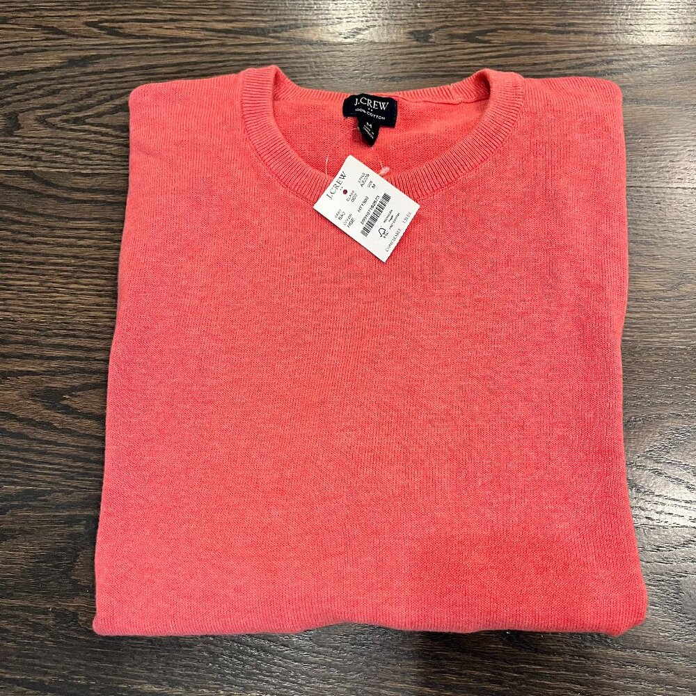 Peach J.Crew Factory Men's Sweater